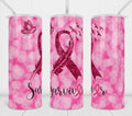 Breast Cancer Survivor Ribbon Pink 20 oz Skinny - Adult & Kids T-Shirts, Sweatshirts & Hoodies apparel design preview 1