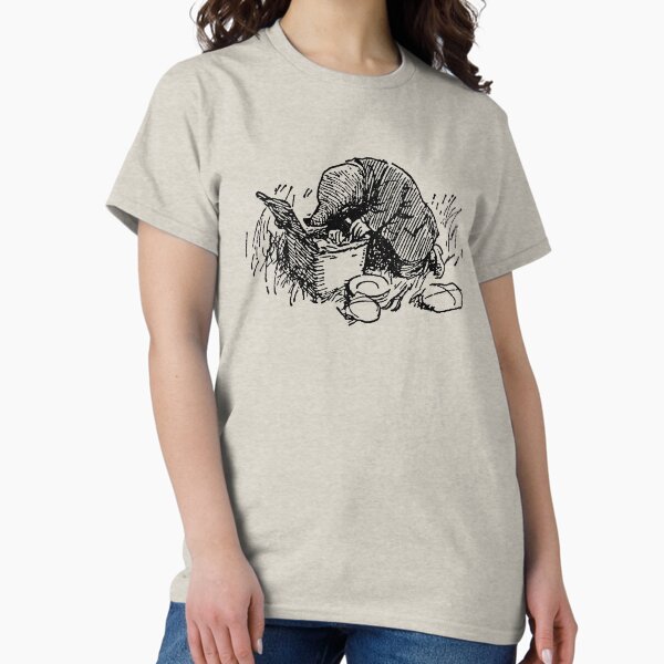 Wind in the Willows Mole Vintage Art - Adult & Kids T-Shirts, Sweatshirts & Hoodies apparel design preview 1