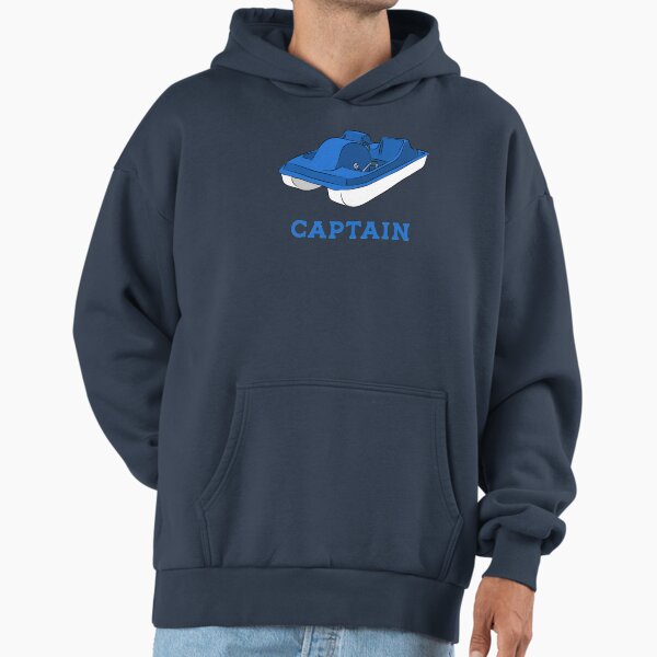 Blue and White Pedal Boat Captain - Adult & Kids T-Shirts, Sweatshirts & Hoodies apparel design preview 1
