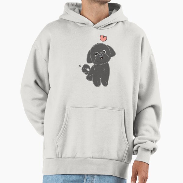 LOVE Black Shih Tzu - Adult & Kids T-Shirts, Sweatshirts & Hoodies apparel design preview 1