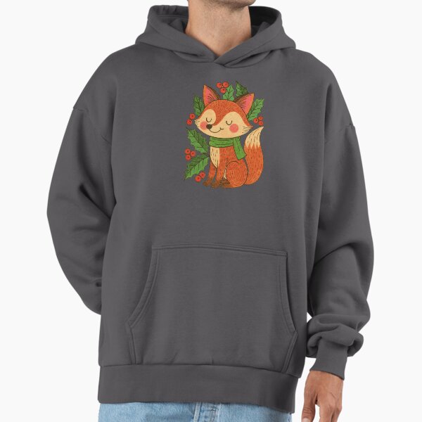 Christmas Fox - Adult & Kids T-Shirts, Sweatshirts & Hoodies apparel design preview 1