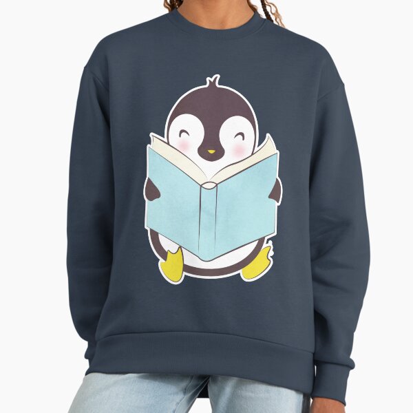 PENGUIN READS - Adult & Kids T-Shirts, Sweatshirts & Hoodies apparel design preview 1