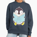 PENGUIN READS - Adult & Kids T-Shirts, Sweatshirts & Hoodies apparel design preview 1