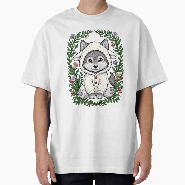 A wolf cub in sheep's clothing - Adult & Kids T-Shirts, Sweatshirts & Hoodies apparel design preview 1