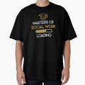 Masters Of Social Work MSW Graduation Future Worker - Adult & Kids T-Shirts, Sweatshirts & Hoodies apparel design preview 1