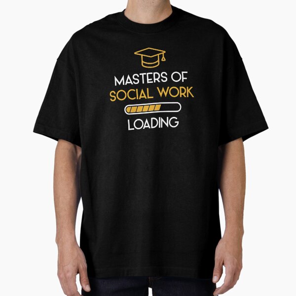 Masters Of Social Work MSW Graduation Future Worker - Adult & Kids T-Shirts, Sweatshirts & Hoodies apparel design preview 1