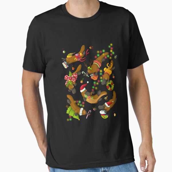 Platypus Christmas - Adult & Kids T-Shirts, Sweatshirts & Hoodies apparel design preview 1