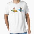 Surfs Up Cody Maverick And Chicken Joe Funny Surfing - Adult & Kids T-Shirts, Sweatshirts & Hoodies apparel design preview 1
