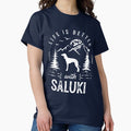 Life is Better with Saluki Dog - Adult & Kids T-Shirts, Sweatshirts & Hoodies apparel design preview 1