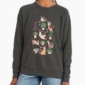 Cozy michis in pink Lightweight - Adult & Kids T-Shirts, Sweatshirts & Hoodies apparel design preview 1