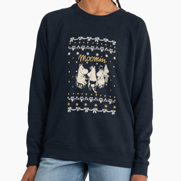 Moomin Festive Pattern Moomintroll Snorkmaiden Co - Adult & Kids T-Shirts, Sweatshirts & Hoodies apparel design preview 1
