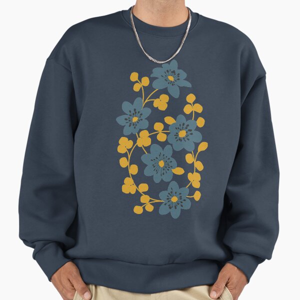 Floral pattern. Hepatica flowers - Adult & Kids T-Shirts, Sweatshirts & Hoodies apparel design preview 1
