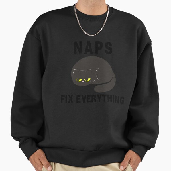 Naps Solve Everything Hobbies Include Gift For Sleep - Adult & Kids T-Shirts, Sweatshirts & Hoodies apparel design preview 1