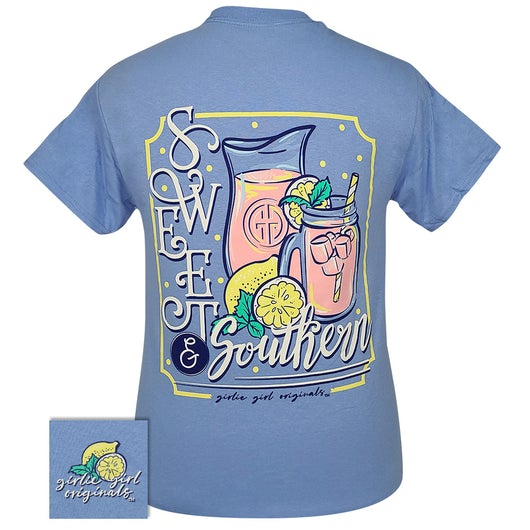 Girlie Girl Originals Sweet Tea Southern - Adult & Kids T-Shirts, Sweatshirts & Hoodies apparel design preview 1