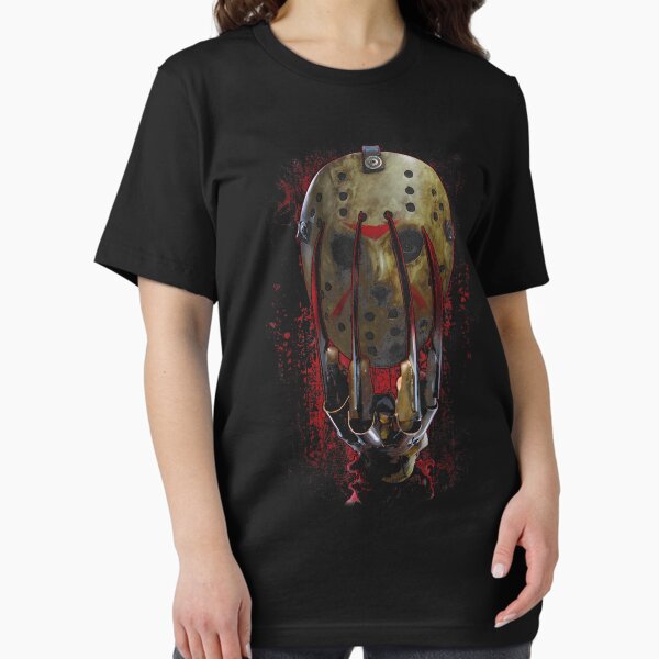 Freddy Vs Jason Mask And Claws - Adult & Kids T-Shirts, Sweatshirts & Hoodies apparel design preview 1