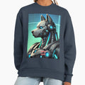 Neon Renegade Cyberpunk Future Identity - Adult & Kids T-Shirts, Sweatshirts & Hoodies apparel design preview 1