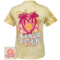 Girlie Girl Originals Beach Positive Tie Dye - Adult & Kids T-Shirts, Sweatshirts & Hoodies apparel design preview 1