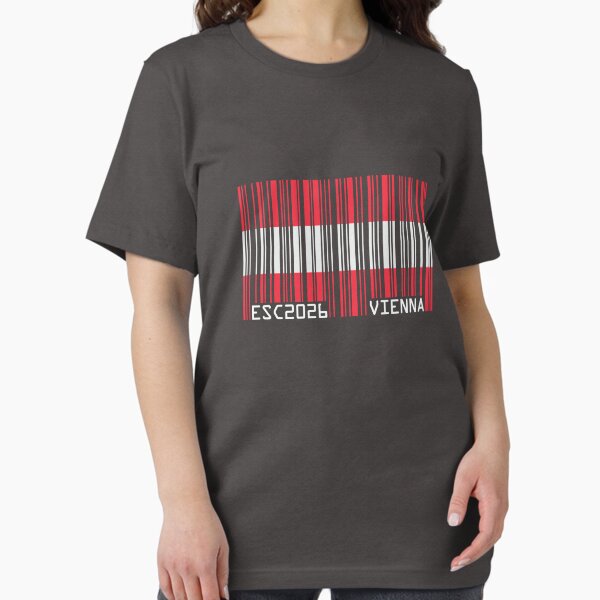 ESC barcode [2026, Vienna] - Adult & Kids T-Shirts, Sweatshirts & Hoodies apparel design preview 1