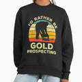 I'd Rather Be Gold Prospecting Vintage Gift For - Adult & Kids T-Shirts, Sweatshirts & Hoodies apparel design preview 1