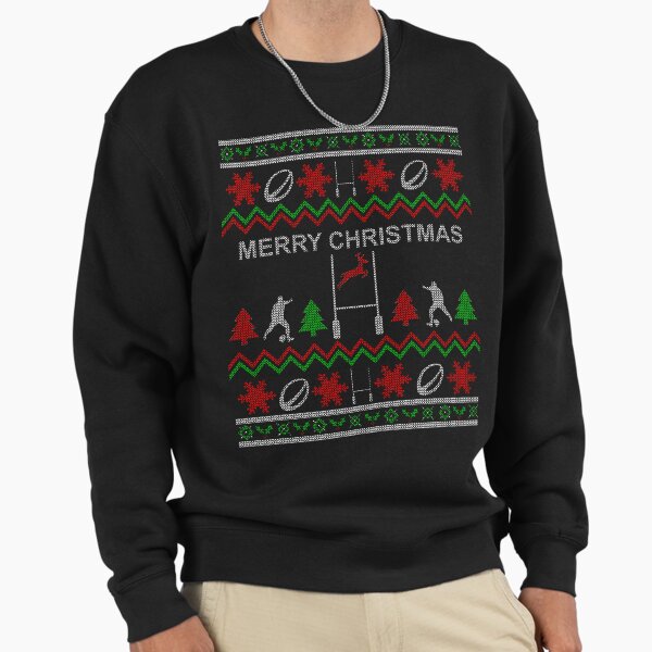 Rugby Christmas Jumper - Adult & Kids T-Shirts, Sweatshirts & Hoodies apparel design preview 1