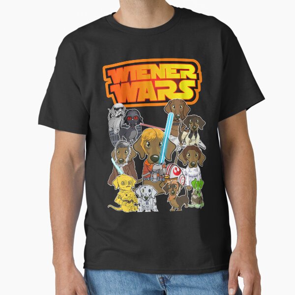 Wiener Dog Wars - Adult & Kids T-Shirts, Sweatshirts & Hoodies apparel design preview 1