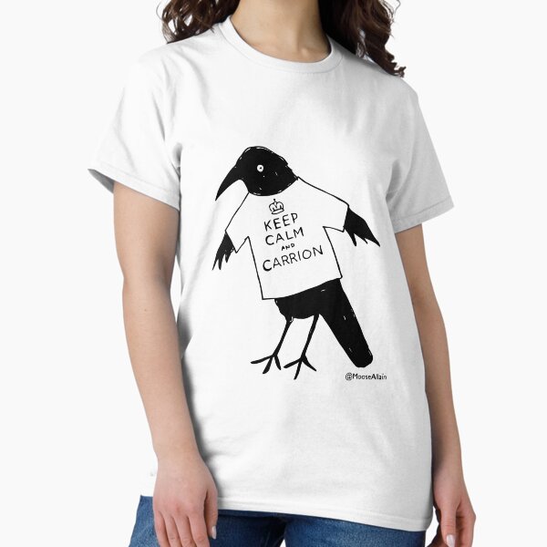 Keep Calm Carrion - Adult & Kids T-Shirts, Sweatshirts & Hoodies apparel design preview 1