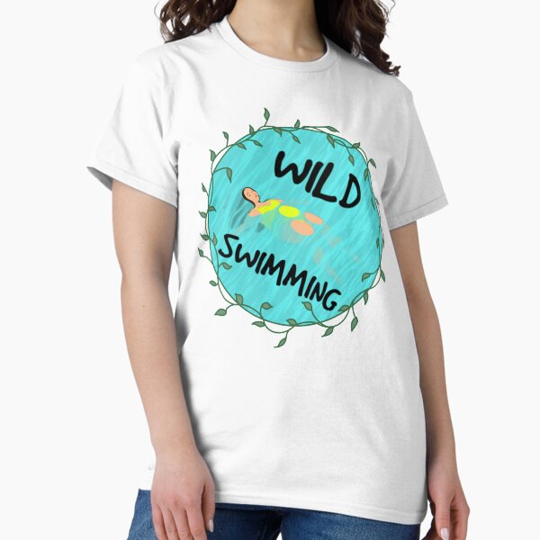 Wild Swimming - Adult & Kids T-Shirts, Sweatshirts & Hoodies apparel design preview 1