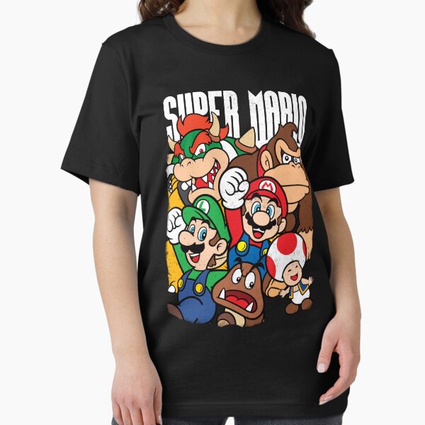 Super Mario Character Compilation - Adult & Kids T-Shirts, Sweatshirts & Hoodies apparel design preview 1