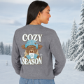 Girlie Girl Originals Cozy Season Cow - Adult & Kids T-Shirts, Sweatshirts & Hoodies apparel design preview 1