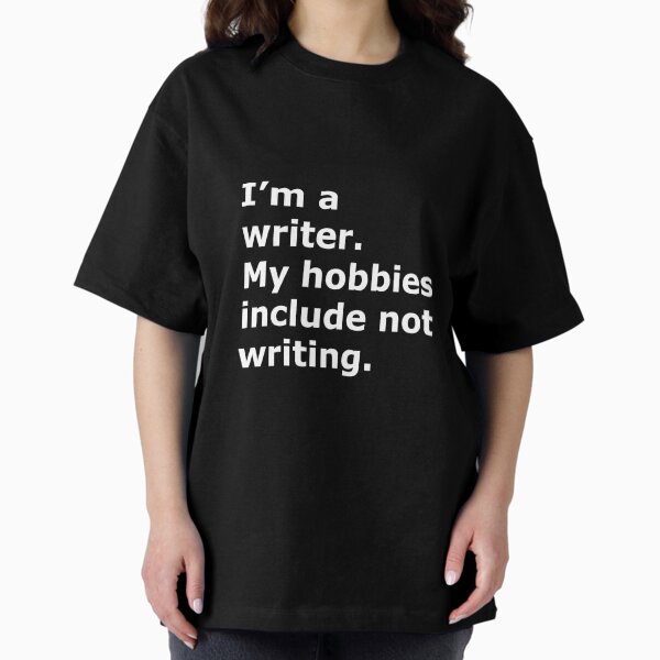 Relatable writing meme simple white text - Adult & Kids T-Shirts, Sweatshirts & Hoodies apparel design preview 1