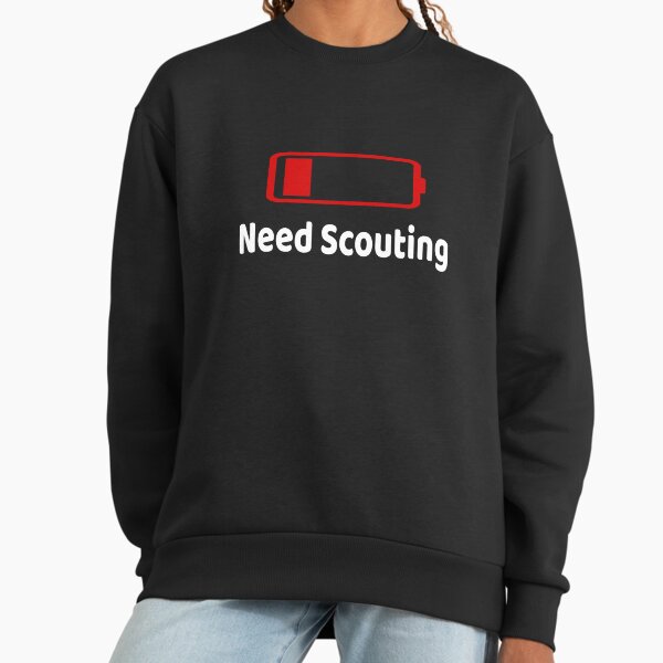 Low Battery Need Scouting Activities Hobbies Gift - Adult & Kids T-Shirts, Sweatshirts & Hoodies apparel design preview 1