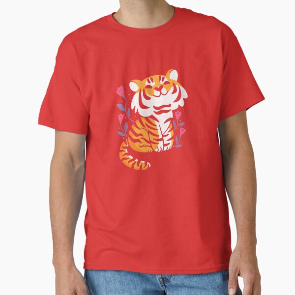Flower Tiger - Adult & Kids T-Shirts, Sweatshirts & Hoodies apparel design preview 1
