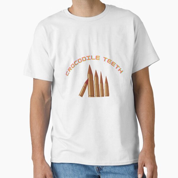 Crocodile Teeth 7.62 - Adult & Kids T-Shirts, Sweatshirts & Hoodies apparel design preview 1