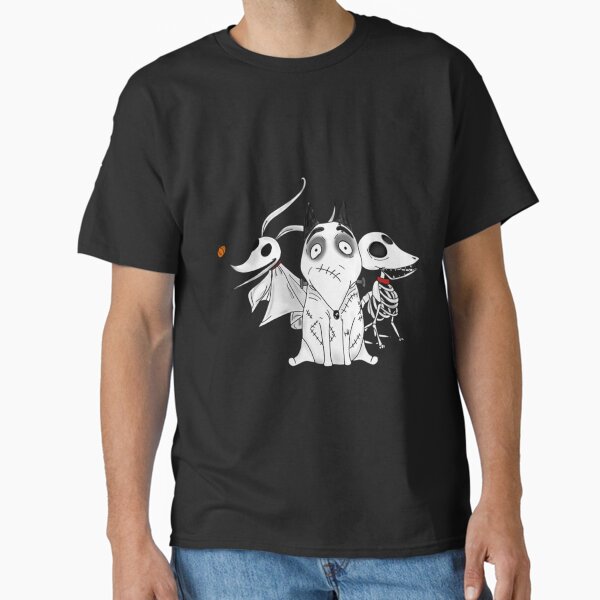 Zero Scraps And Sparky Dog Tim Burton Movies - Adult & Kids T-Shirts, Sweatshirts & Hoodies apparel design preview 1