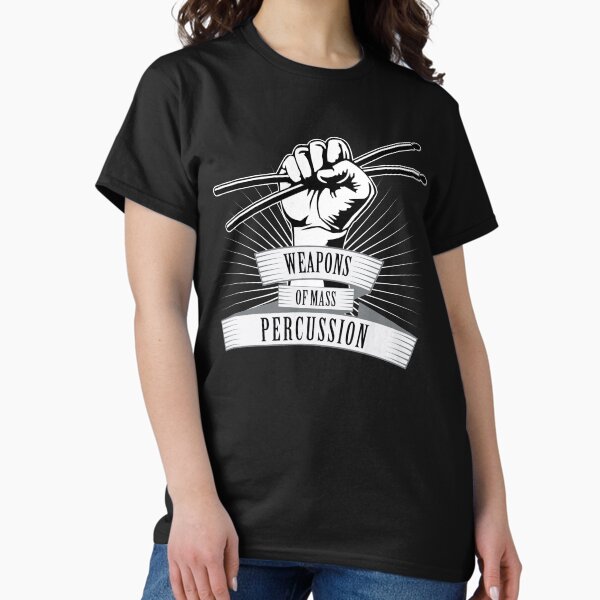 Weapons of Mass Percussion - Adult & Kids T-Shirts, Sweatshirts & Hoodies apparel design preview 1