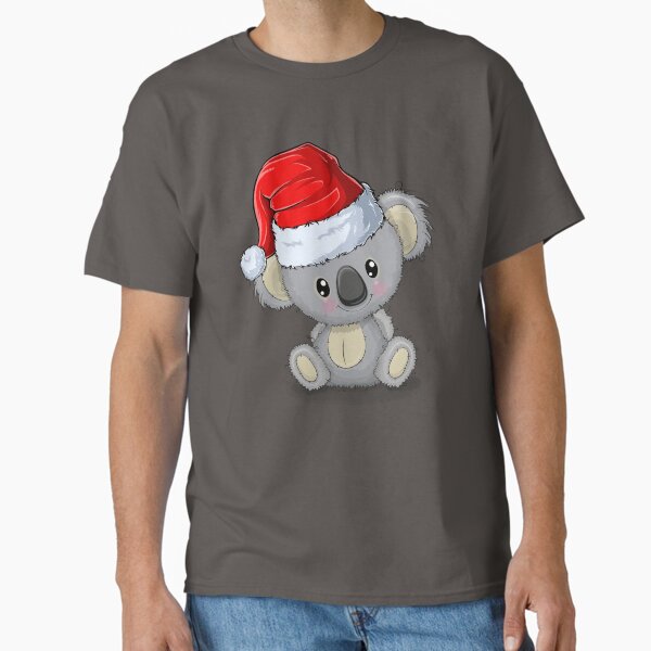 Funny Santa Koala - Adult & Kids T-Shirts, Sweatshirts & Hoodies apparel design preview 1