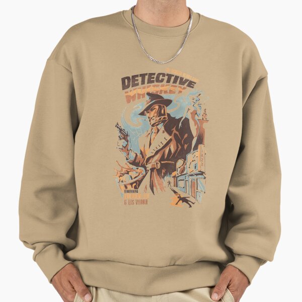 Detective Whiskey - Adult & Kids T-Shirts, Sweatshirts & Hoodies apparel design preview 1