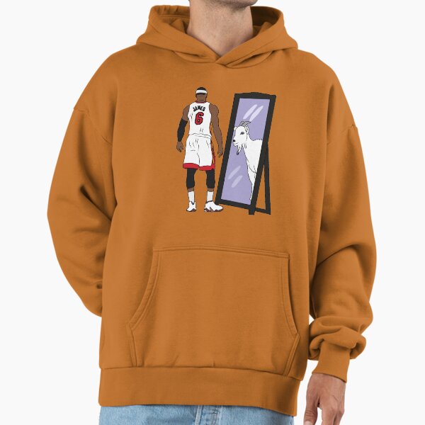 LeBron James Mirror GOAT (Miami) - Adult & Kids T-Shirts, Sweatshirts & Hoodies apparel design preview 1
