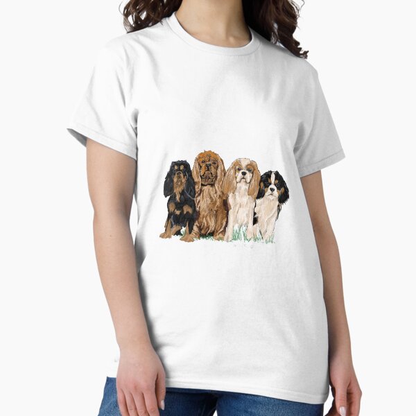 Four Cavaliers - Adult & Kids T-Shirts, Sweatshirts & Hoodies apparel design preview 1