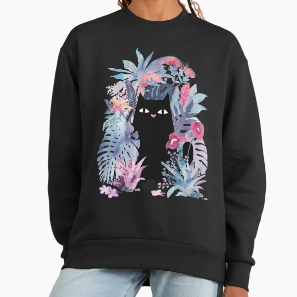 Popoki (Pastel Black Velvet) - Adult & Kids T-Shirts, Sweatshirts & Hoodies apparel design preview 1