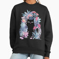 Popoki (Pastel Black Velvet) - Adult & Kids T-Shirts, Sweatshirts & Hoodies apparel design preview 1