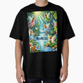Waterfall Forest Fairies - Adult & Kids T-Shirts, Sweatshirts & Hoodies apparel design preview 1