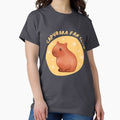 Cute Pastel Capybara Fan Club - Adult & Kids T-Shirts, Sweatshirts & Hoodies apparel design preview 1