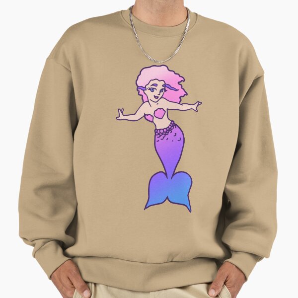 Cute Mermaid Girl - Adult & Kids T-Shirts, Sweatshirts & Hoodies apparel design preview 1