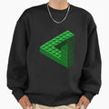 Escher Toy Bricks Green - Adult & Kids T-Shirts, Sweatshirts & Hoodies apparel design preview 1