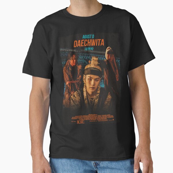 Agust D Daechwita movie poster - Adult & Kids T-Shirts, Sweatshirts & Hoodies apparel design preview 1