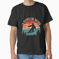 I'd Rather Be Skiing Retro Vintage Ski Funny Skier - Adult & Kids T-Shirts, Sweatshirts & Hoodies apparel design preview 1