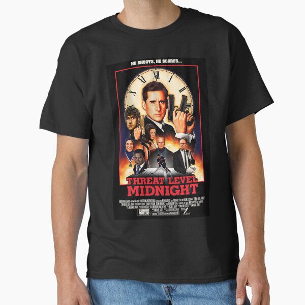 Threat Level Midnight - Adult & Kids T-Shirts, Sweatshirts & Hoodies apparel design preview 1