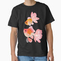 Cherry blossom goldfish 1 - Adult & Kids T-Shirts, Sweatshirts & Hoodies apparel design preview 1