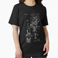 Moviemaker Film Camera Patent Drawings 1937 - Adult & Kids T-Shirts, Sweatshirts & Hoodies apparel design preview 1